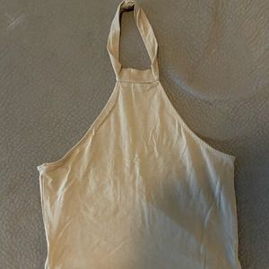 tan crop top